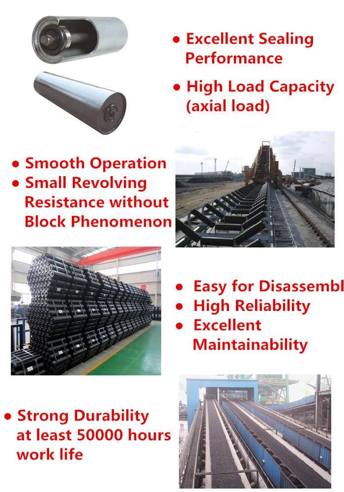 Conveyor Belt Support Carrying Roller Idler