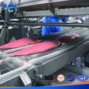 Food Grade Belt Conveyor/Food Processing Assembly Line for Salmon