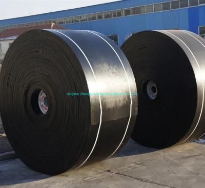 Heavy Duty Cut Edge Rubber Conveyor Belts for Steel Plant