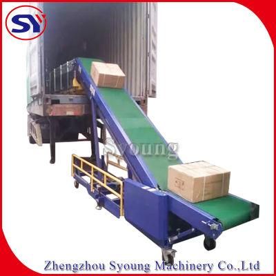 Vehicle Container Truck Loading and Unloading Conveyor