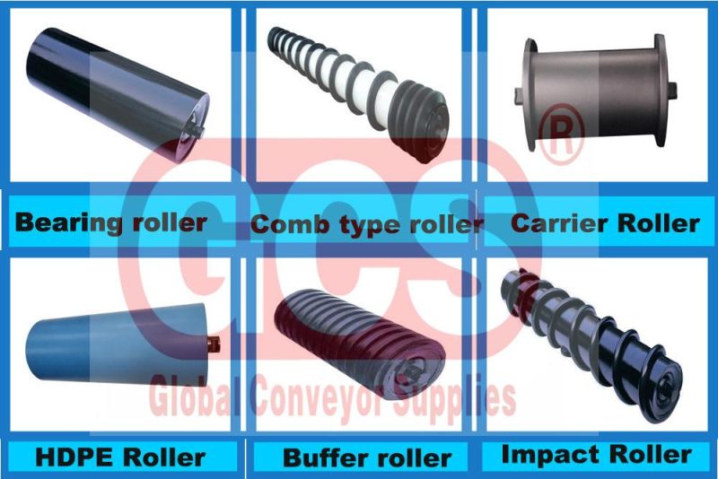 The Roller Bracket with Painted Surface Used in Mining Conveyors