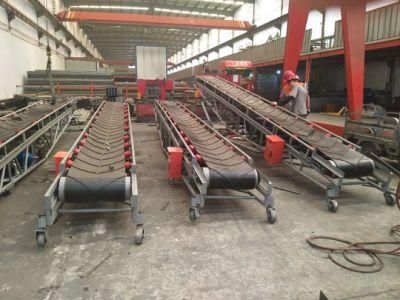 Mining Equipment Mobile Belt Conveyor for Mineral Processing Materials Transportation