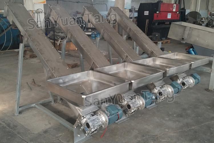 304 Stainless Steel Screw Feeder Conveyor for Sugar Processing