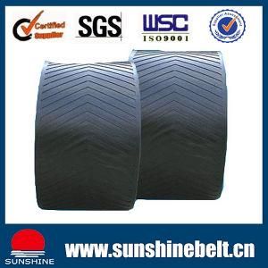 Sunshine Rubber Conveyor Belt Ep150/Nn150 10MPa Chevron Belt Cold Resistant and Heat Resistant