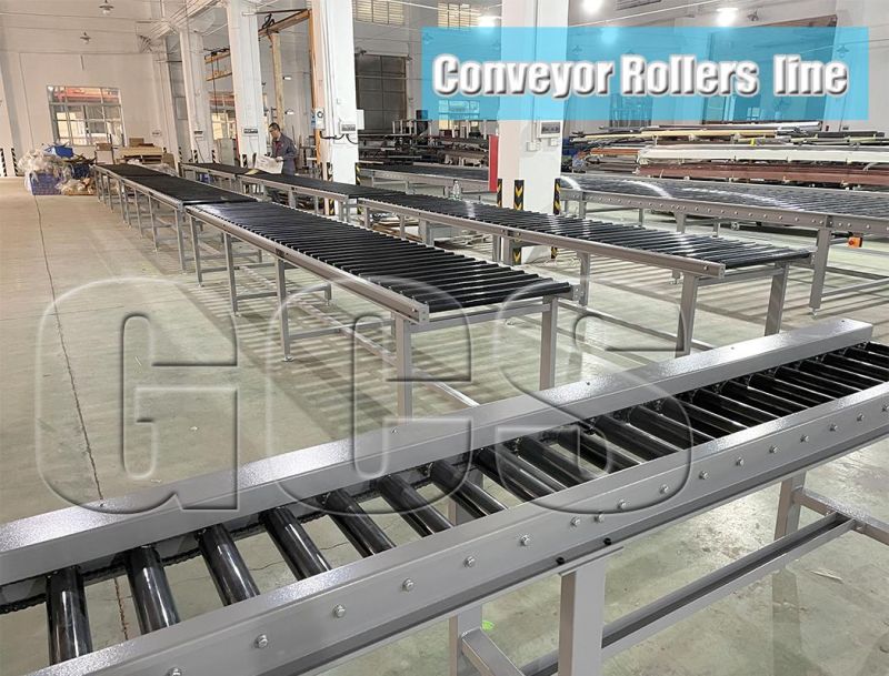 Conveyor Roller Assembly Line Picking up Conveyor Idlers for Gravity Roller