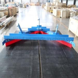 China V-Plough Plow Belt Cleaner with Polyurethance Scraper for Tail Pulley Protection in Coal Mining Industry