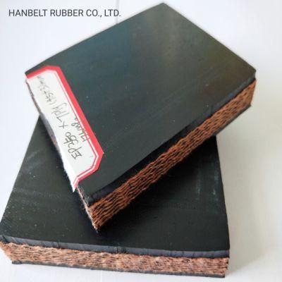 Ep Fire Retardant Rubber Conveyor Belt Reinforced with Canvas for Heavy Duty