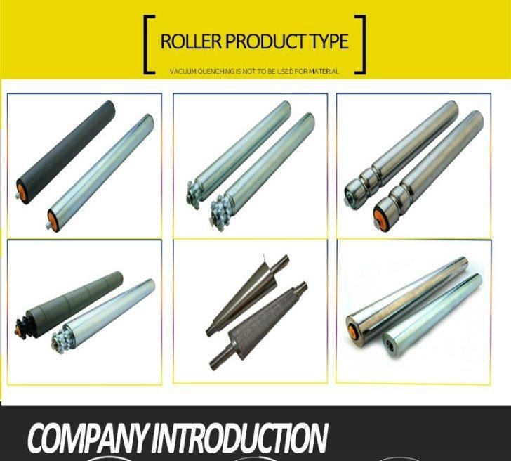 Light Duty Conveyor Roller Made From Carbon Steel / Nylon