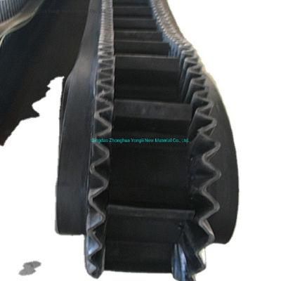 China Large Angle Sidewall Conveyor Belting for Power Plant