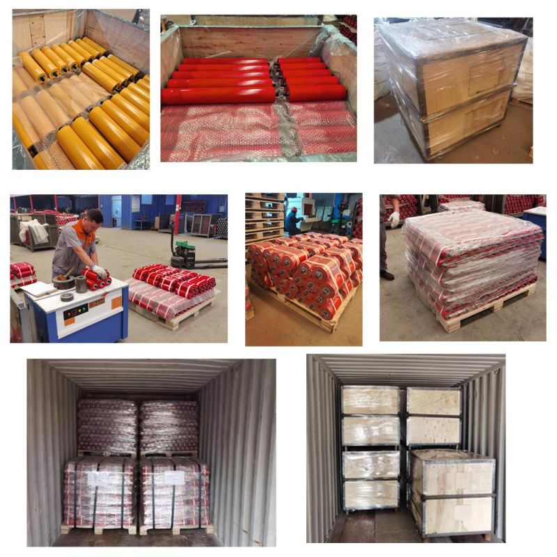 Flexible Rotation/Waterproof/Rustproof Conveyor Roller/Idler for Mining