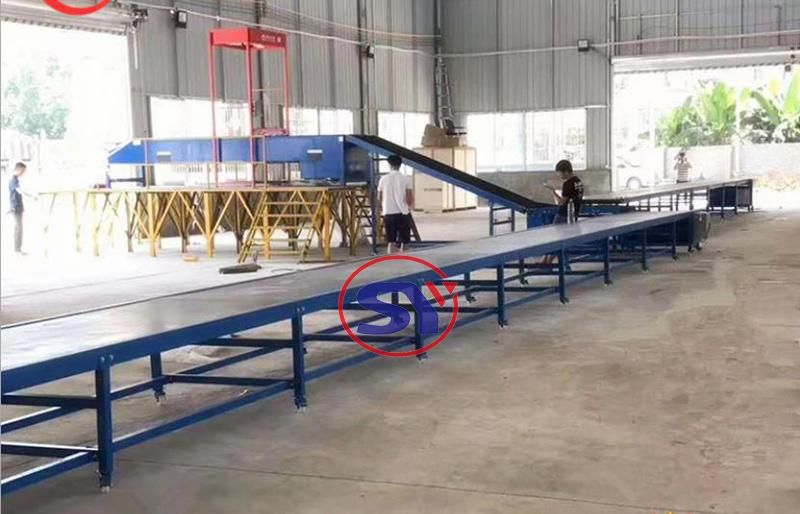 Companding Extending Telescopic Belt Conveyor Price for 20′ 40′ Container Loading Unloading