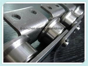 Double Side F Roller Stainless Steel Conveyor Chain with Attatchment