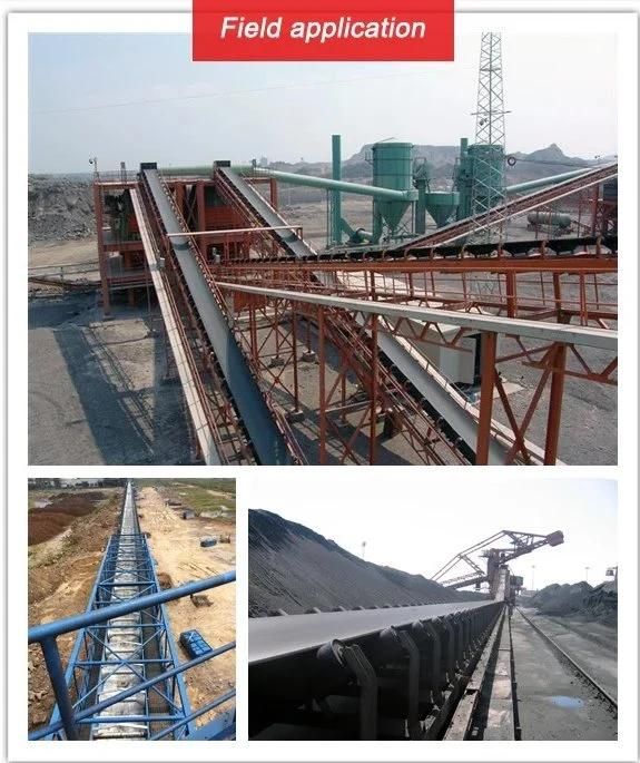 Rubber Belt Conveyor for Stone and Sand Conveying