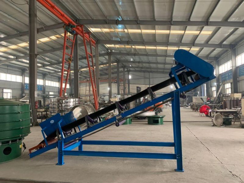 Height-Adjustable Mobile Truck Unloading Cereal Plant Belt Conveyor Machine