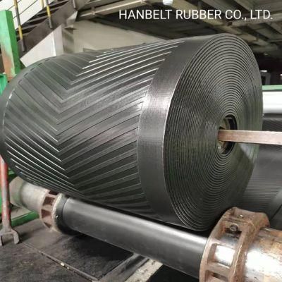 Ep Conveyor Rubber Belt Chevron Rubber Belt/Belting for Belt Conveyor