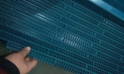 PE PP POM Colorful Plastic Mesh Belt Conveyor Industrial for Corrugated Cartons Industry