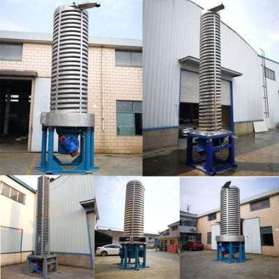 Stainless Steel Vertical Screw Vibratory Spiral Vibrating Elevator Conveyor