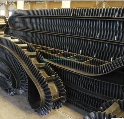 S250 DIN Standard Sidewall Conveyor Belts for Steel Plant