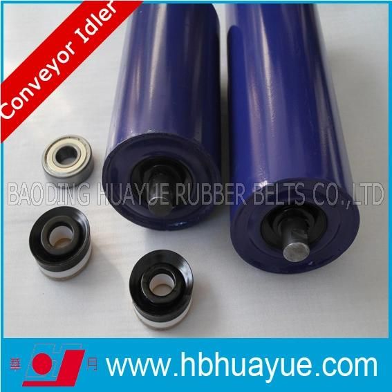 Quality Assured Conveyor System Pulley Roller, Steel Idler Roller (Dia89-159) Red Black Blue Green