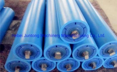 Low-Resistance Life Carrying Return Steel Idler Roller for Conveyor Lx