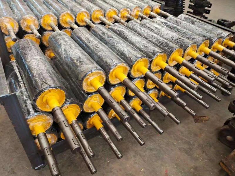 Mute Belt Conveyor Bend Pulleys with Rubber for Conveyor