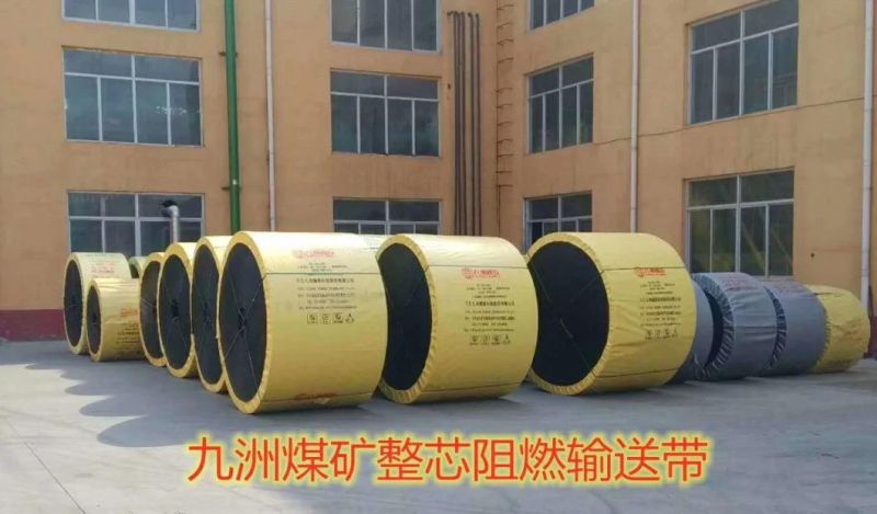 PVC Pvg Solid Woven Fire Resistant Conveyor Belt