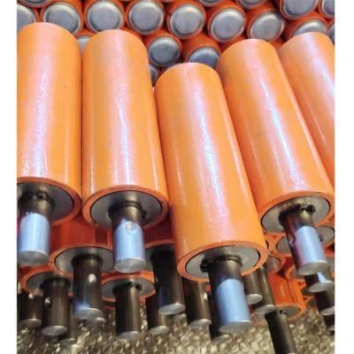 Hot Selling Handing Equipment Parts Steel Belt Rollers Idler Conveyor Roller Frame