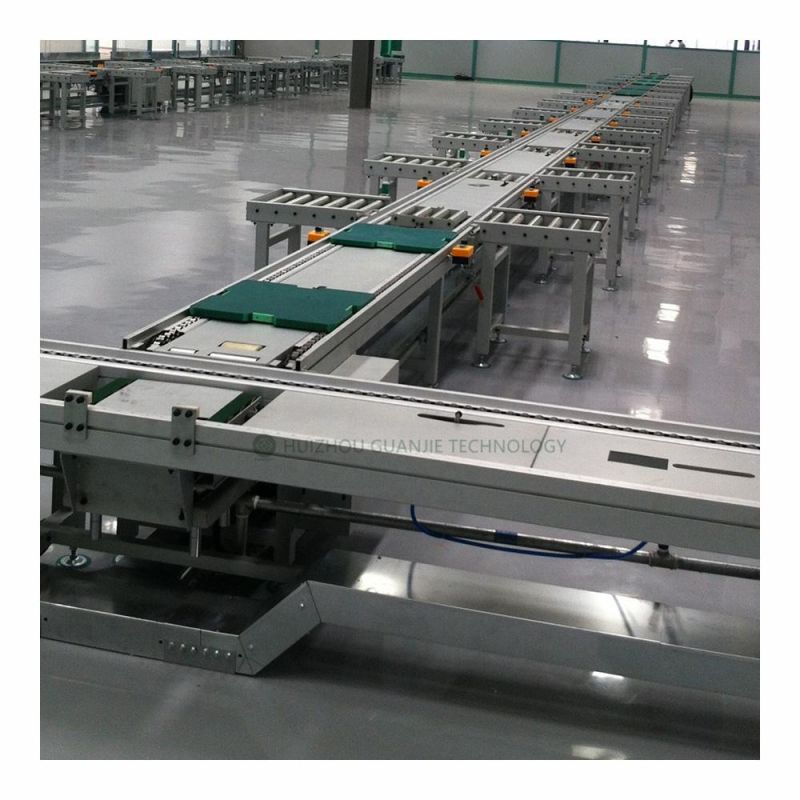 High Quality Export to South Korea PVC Belt Conveyor Assembly Line with Customized Power Box