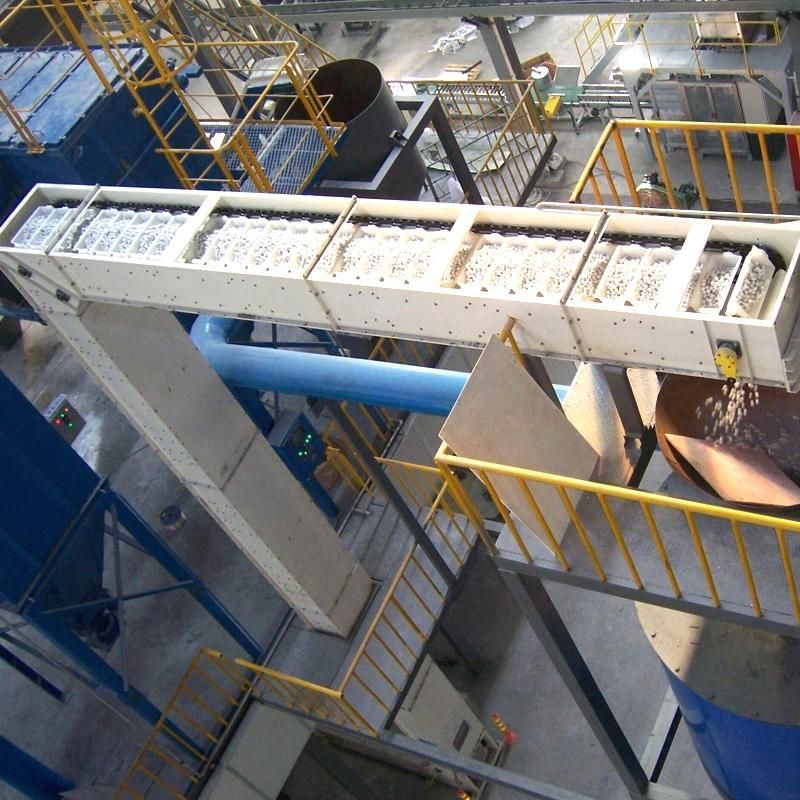 China Z Type Bucket Chain Conveyor / Raw Material Elevator