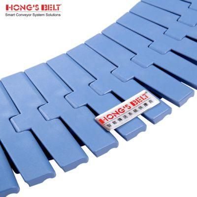 HS-880tab-HD Slat Top Chain with Acetal Material