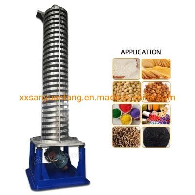 Sugar Vibrating Elevator Grain Spiral Conveyor