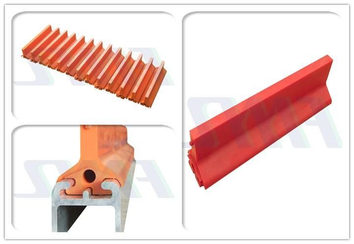 Rubber Conveyor Belt Secondary Cleaner with PU Blade