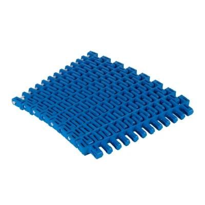 Nub Top Heat Resisting Modular Conveyor Belt Plastic for Tire