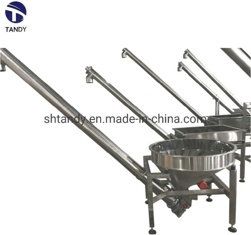 Maize Powder Stainless Steel Auger Conveyor/Screw Feeder Machine