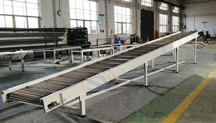 Galvanized Net Mesh Belt Cooling and Drying Conveyor for Tapioca Chips