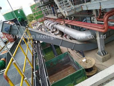 Best Conveyor System for Ava Project in Thailand Industrial Waste Power Generation Project Chain Conveyor Belt Conveyor