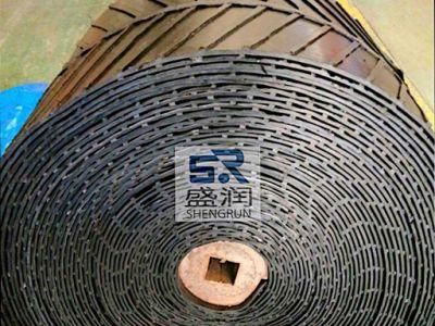 Conveyor Belting Abrasion Resistant Rubber V Pattern Chevron Fabric Conveyor Belt