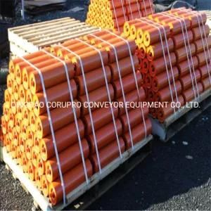 Export Cheap Price Steel/HDPE /Plastic Impact Idler Conveyor Roller