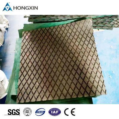 High Wear Resistant Conveyor Diamond Pulley Lagging Rubber Sheet Conveyor Drum Pulley Belt Conveyor for Coal Drum Lagging