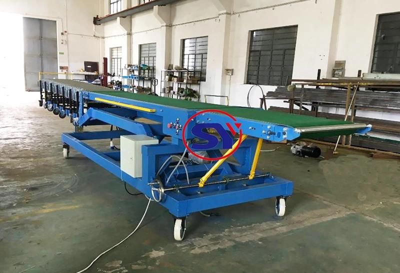 Powered Vehicle Truck Loading&Unloading Conveyor System