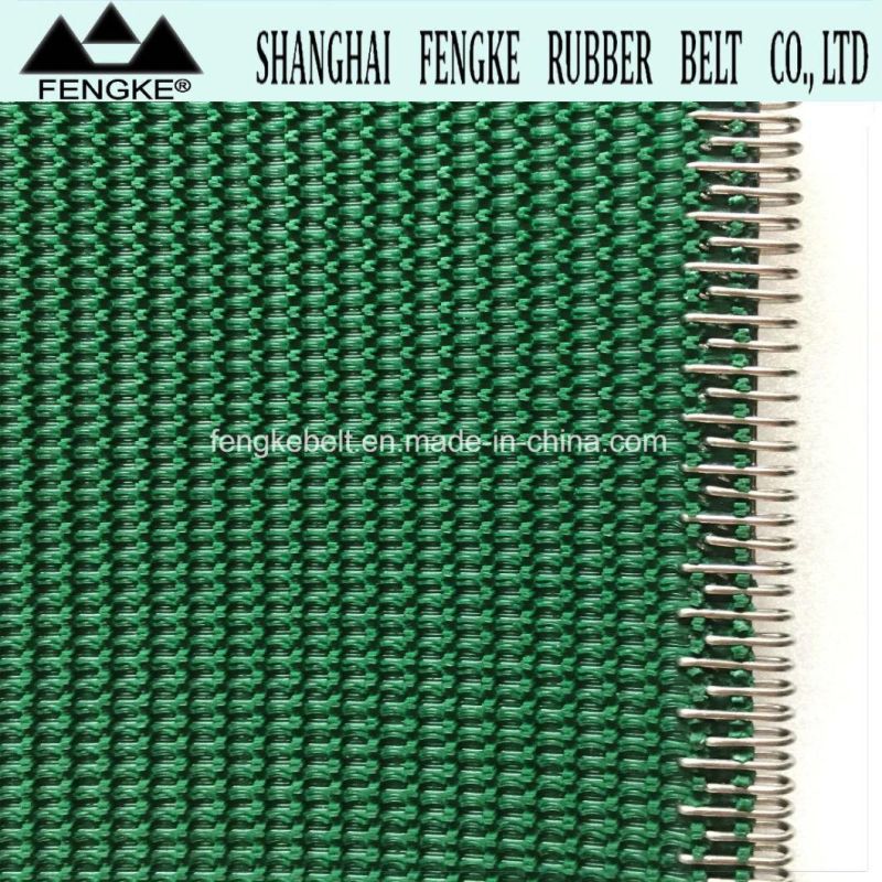 High Quality Grass Pattern Rough Surface Green PVC Skid Conveyor Belts