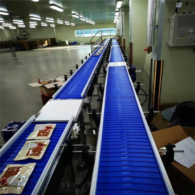 Flexible Chain Conveyor Bottle Delivering Cooling Conveyor System