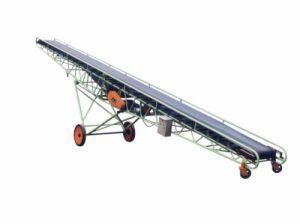 Industry Use Moveable Rubber Belt Conveyor