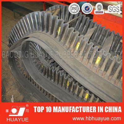 Heavy-Duty Transportation Corrugated Sidewall Cleat Conveyor Belt