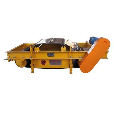 Magnetic Separator for Tramp Iron Removal Electric Magnetic Iron Remover Overhead Suspended Conveyor Belt Magnet
