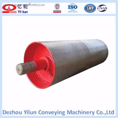 China Factory Customized Industrial Belt Conveyor Steel Motorized Roller Conveyor Head Drum /Tail Pulley for Conveyor Belt