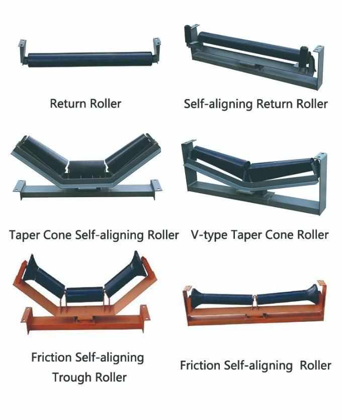 Conveyor Troughing Idler, Belt Transmission Roller