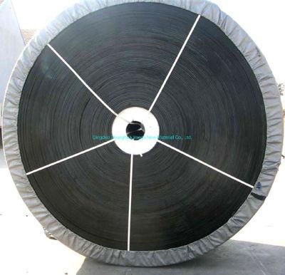 Mine, Stone, Sand Cement Fabric Nylon Black Rubber Conveyor Belt