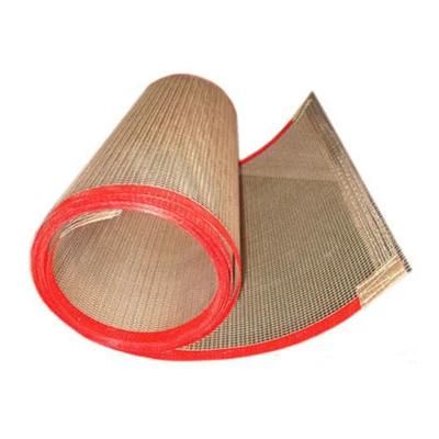 PTFE Coated Fiberglass Mesh Conveyor Belt Glass Fiber