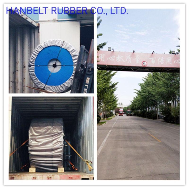 Ep125 4 Ply 500mm Width Polyester Rubber Conveyor Belt